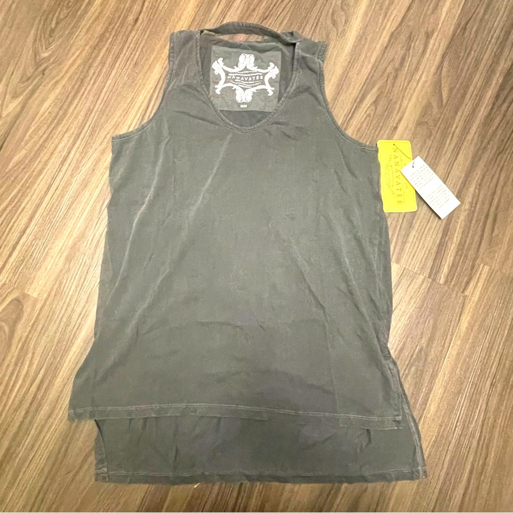NWT Nanavatee women sz M tank top distressed from Nordstrom cut